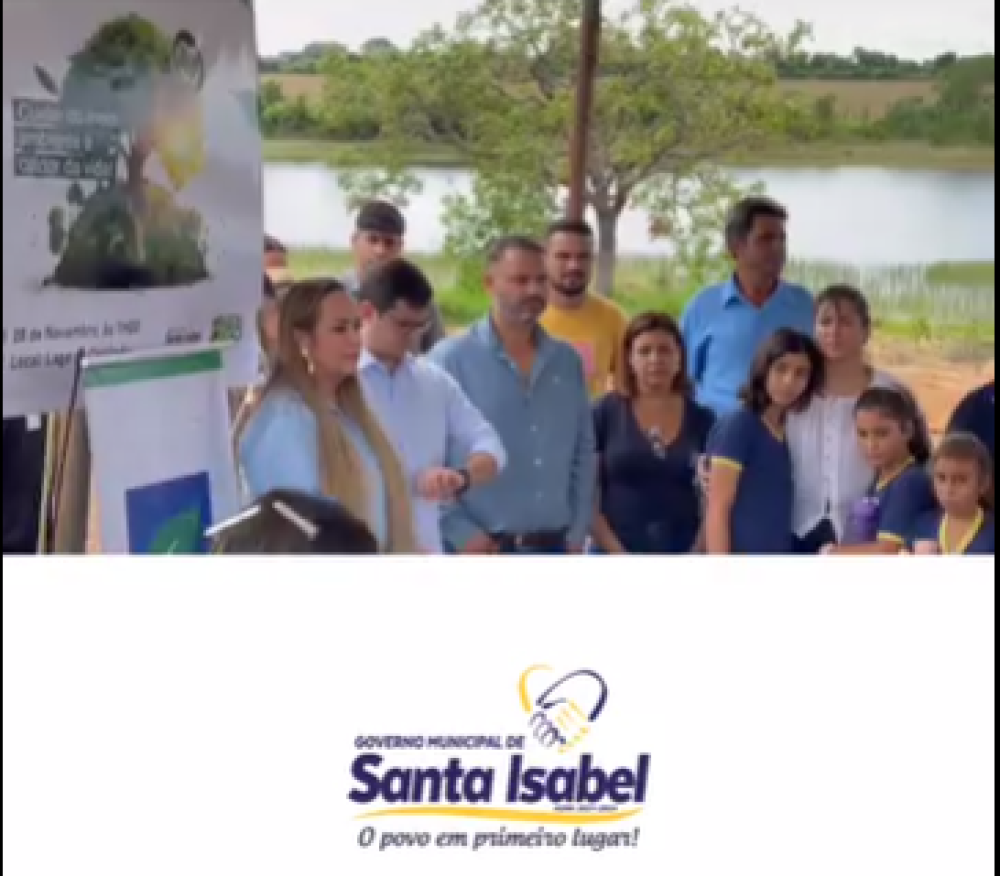 Aconteceu hoje a Virada Ambiental que veio de uma parceria do Governo do Estado juntamente a Prefeitura Municipal de Santa Isabel! Também foi lançado o Parque de Educação Ambiental