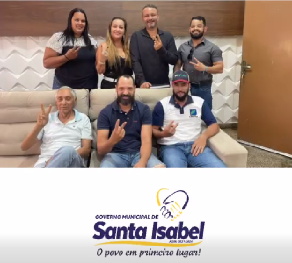 A Prefeita Municipal Cássia Dourado realizou uma reunião juntamente com o Secretário de Meio Ambiente Alessandro e o Assessor Edvan na presença do Coordenador Regional da Emater Diego Alves